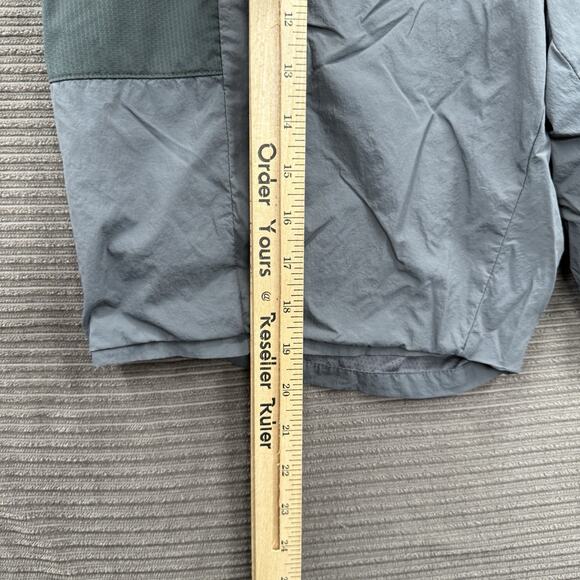 Oakley Swim Shorts Men Large Gray Polyester Drawstring Beach Weekend Vacation. - Picture 6 of 8